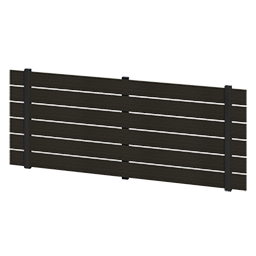 EXISLAND_フェンス_Eウッドスタイル_リアルⅡ_採光パネル付き