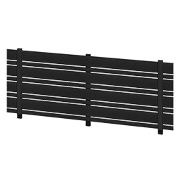 EXISLAND_フェンス_Eウッドスタイル_ベーシック_パネルサイズ混合タイプ