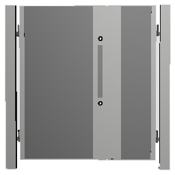 開き門扉AX_FG1型