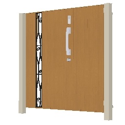 開き門扉AA_スマートロックシステム_FamiLock_TS2型