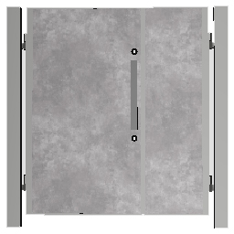 開き門扉AX_FM1型